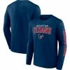 Men's Fanatics Branded Navy Houston Texans Go The Distance Long Sleeve T-Shirt -Metaverse shop unnamed file 10027