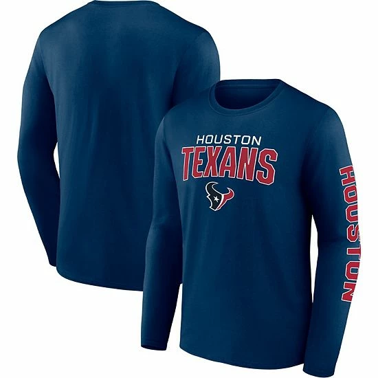 Men's Fanatics Branded Navy Houston Texans Go the Distance Long Sleeve T-Shirt Men's Fanatics Branded Navy Houston Texans Go The Distance Long Sleeve T-Shirt -Metaverse shop unnamed file 10027