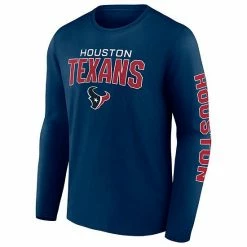 Men's Fanatics Branded Navy Houston Texans Go The Distance Long Sleeve T-Shirt 4 Men's Fanatics Branded Navy Houston Texans Go The Distance Long Sleeve T-Shirt -Metaverse shop unnamed file 10029