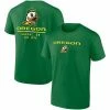 Men's Fanatics Branded Green Oregon Ducks Game Day 2-Hit T-Shirt -Metaverse shop unnamed file 10035
