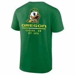 Men's Fanatics Branded Green Oregon Ducks Game Day 2-Hit T-Shirt -Metaverse shop unnamed file 10038