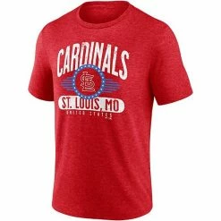 Men's Fanatics Branded Heathered Red St. Louis Cardinals Badge Of Honor Tri-Blend T-Shirt 4 Men's Fanatics Branded Heathered Red St. Louis Cardinals Badge Of Honor Tri-Blend T-Shirt -Metaverse shop unnamed file 10063