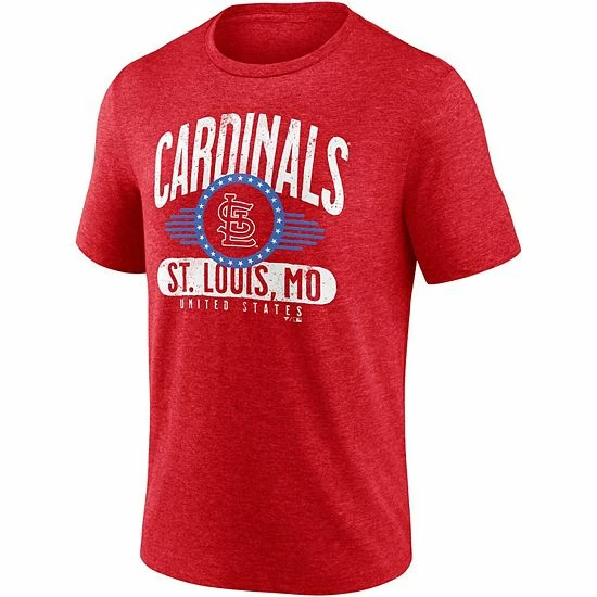Men's Fanatics Branded Heathered Red St. Louis Cardinals Badge of Honor Tri-Blend T-Shirt Men's Fanatics Branded Heathered Red St. Louis Cardinals Badge Of Honor Tri-Blend T-Shirt -Metaverse shop unnamed file 10063