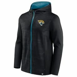Men's Fanatics Branded Black/Teal Jacksonville Jaguars Ball Carrier Full-Zip Hoodie 4 Men's Fanatics Branded Black/Teal Jacksonville Jaguars Ball Carrier Full-Zip Hoodie -Metaverse shop unnamed file 10075