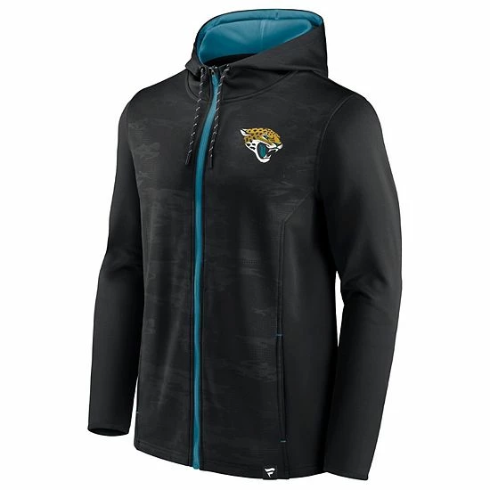 Men's Fanatics Branded Black/Teal Jacksonville Jaguars Ball Carrier Full-Zip Hoodie Men's Fanatics Branded Black/Teal Jacksonville Jaguars Ball Carrier Full-Zip Hoodie -Metaverse shop unnamed file 10075