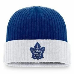 Men's Fanatics Branded Royal Toronto Maple Leafs Core Primary Logo Cuffed Knit Hat