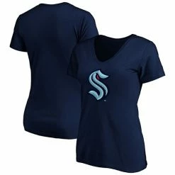 Women's Fanatics Branded Navy Seattle Kraken Primary Logo V-Neck T-Shirt 6 Women's Fanatics Branded Navy Seattle Kraken Primary Logo V-Neck T-Shirt -Metaverse shop unnamed file 10166
