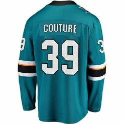 Men's Fanatics Branded Logan Couture Teal San Jose Sharks Home Premier Breakaway Player Jersey 9 Men's Fanatics Branded Logan Couture Teal San Jose Sharks Home Premier Breakaway Player Jersey -Metaverse shop unnamed file 10171