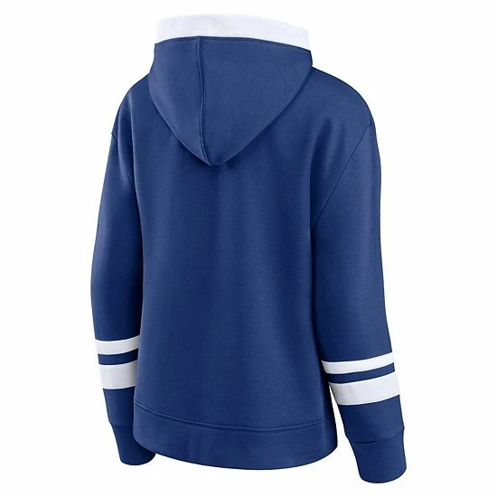 Women's Fanatics Branded Blue Toronto Maple Leafs Bombastic Exclusive Lace-Up Pullover Hoodie Women's Fanatics Branded Blue Toronto Maple Leafs Bombastic Exclusive Lace-Up Pullover Hoodie -Metaverse shop unnamed file 10184