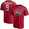 Men's Fanatics Branded Maurice Richard Red Montreal Canadiens Authentic Stack Retired Player Nickname & Number T-Shirt -Metaverse shop unnamed file 10209