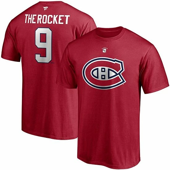 Men's Fanatics Branded Maurice Richard Red Montreal Canadiens Authentic Stack Retired Player Nickname & Number T-Shirt Men's Fanatics Branded Maurice Richard Red Montreal Canadiens Authentic Stack Retired Player Nickname & Number T-Shirt -Metaverse shop unnamed file 10209