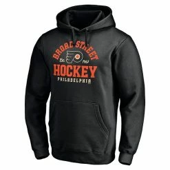 Men's Fanatics Branded Black Philadelphia Flyers Hometown Collection Fleece Pullover Hoodie -Metaverse shop unnamed file 10225