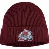 Men's Fanatics Branded Maroon Colorado Avalanche Core Primary Logo Cuffed Knit Hat -Metaverse shop unnamed file 10243