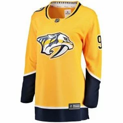 Women's Fanatics Branded Filip Forsberg Gold Nashville Predators Premier Breakaway Player Jersey -Metaverse shop unnamed file 10246