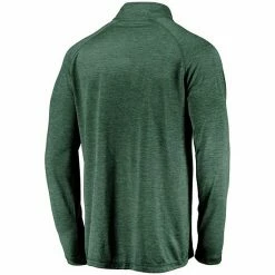 Men's Fanatics Branded Green Oakland Athletics Iconic Striated Primary Logo Raglan Quarter-Zip Pullover Jacket -Metaverse shop unnamed file 10253