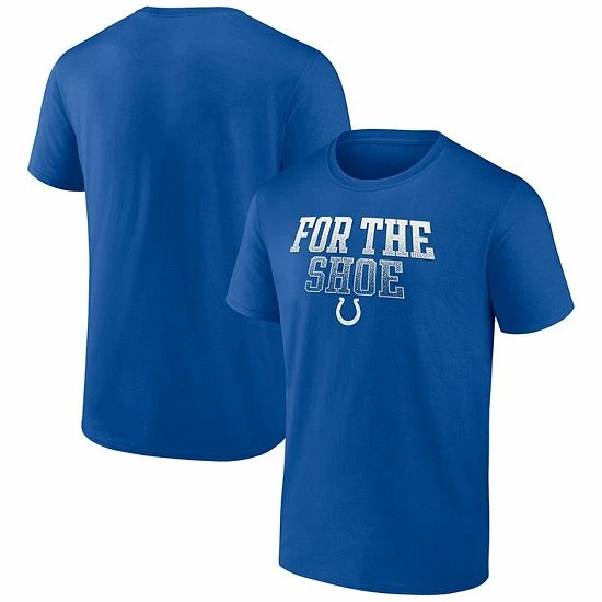Men's Fanatics Branded Royal Indianapolis Colts Big & Tall For the Shoe Statement T-Shirt Men's Fanatics Branded Royal Indianapolis Colts Big & Tall For The Shoe Statement T-Shirt -Metaverse shop unnamed file 10255