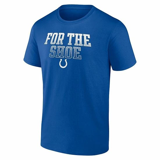 Men's Fanatics Branded Royal Indianapolis Colts Big & Tall For the Shoe Statement T-Shirt Men's Fanatics Branded Royal Indianapolis Colts Big & Tall For The Shoe Statement T-Shirt -Metaverse shop unnamed file 10256