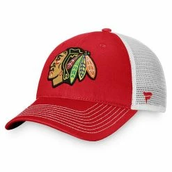 Men's Fanatics Branded Red Chicago Blackhawks Core Primary Logo Trucker Snapback Hat 3 Men's Fanatics Branded Red Chicago Blackhawks Core Primary Logo Trucker Snapback Hat -Metaverse shop unnamed file 10279