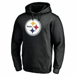Men's Fanatics Branded T.J. Watt Black Pittsburgh Steelers Player Icon Name & Number Pullover Hoodie -Metaverse shop unnamed file 10285