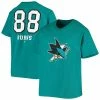 Youth Fanatics Branded Brent Burns Teal San Jose Sharks Underdog Name & Number T-Shirt
