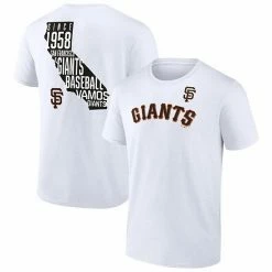 Men's Fanatics Branded White San Francisco Giants Hometown Hot Shot T-Shirt -Metaverse shop unnamed file 10301