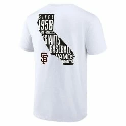 Men's Fanatics Branded White San Francisco Giants Hometown Hot Shot T-Shirt -Metaverse shop unnamed file 10303