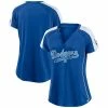 Women's Fanatics Branded Royal/White Los Angeles Dodgers True Classic League Diva Pinstripe Raglan V-Neck T-Shirt 2 Women's Fanatics Branded Royal/White Los Angeles Dodgers True Classic League Diva Pinstripe Raglan V-Neck T-Shirt -Metaverse shop unnamed file 10320