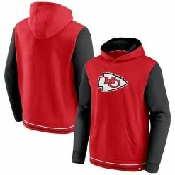 Men's Fanatics Branded Red/Black Kansas City Chiefs Block Party Pullover Hoodie -Metaverse shop unnamed file 10337