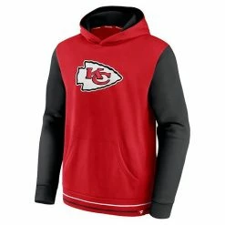 Men's Fanatics Branded Red/Black Kansas City Chiefs Block Party Pullover Hoodie -Metaverse shop unnamed file 10338