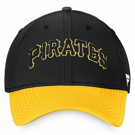 Men's Fanatics Branded Black/Gold Pittsburgh Pirates Core Flex Hat Men's Fanatics Branded Black/Gold Pittsburgh Pirates Core Flex Hat -Metaverse shop unnamed file 10352