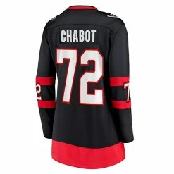 Women's Fanatics Branded Thomas Chabot Black Ottawa Senators 2020/21 Home Premier Breakaway Player Jersey -Metaverse shop unnamed file 10369