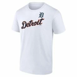 Men's Fanatics Branded White Detroit Tigers Hometown Hot Shot T-Shirt -Metaverse shop unnamed file 10383