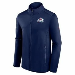 Men's Fanatics Branded Navy Colorado Avalanche Authentic Pro Rink Fleece Full-Zip Jacket -Metaverse shop unnamed file 10438