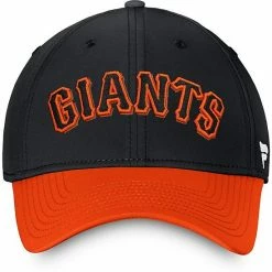 Men's Fanatics Branded Black/Orange San Francisco Giants Core Flex Hat -Metaverse shop unnamed file 10483