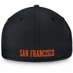 Men's Fanatics Branded Black/Orange San Francisco Giants Core Flex Hat -Metaverse shop unnamed file 10485