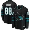 Men's Fanatics Branded Brent Burns Black San Jose Sharks Alternate Breakaway Player Jersey -Metaverse shop unnamed file 10555