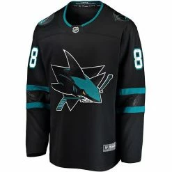 Men's Fanatics Branded Brent Burns Black San Jose Sharks Alternate Breakaway Player Jersey -Metaverse shop unnamed file 10557