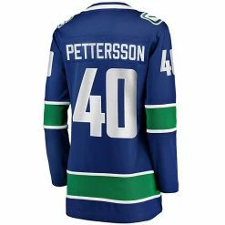 Women's Fanatics Branded Elias Pettersson Blue Vancouver Canucks 2019/20 Home Premier Breakaway Player Jersey -Metaverse shop unnamed file 10563