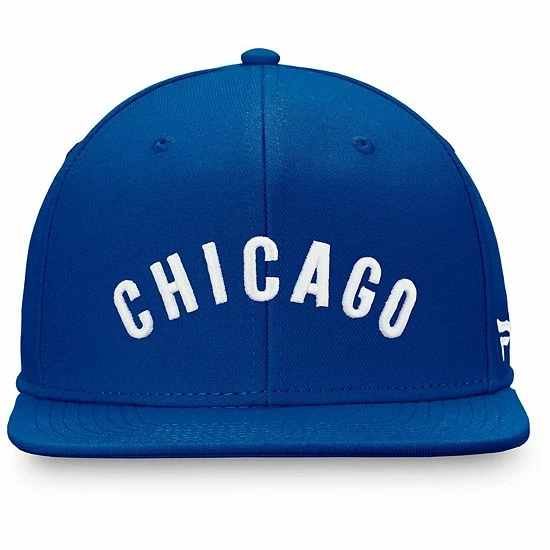 Men's Fanatics Branded Royal Chicago Cubs Cooperstown Collection Fitted Hat 5 Men's Fanatics Branded Royal Chicago Cubs Cooperstown Collection Fitted Hat - Image 3