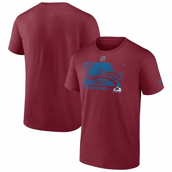 Men's Fanatics Branded Burgundy Colorado Avalanche Authentic Pro Core Collection Secondary T-Shirt 3 Men's Fanatics Branded Burgundy Colorado Avalanche Authentic Pro Core Collection Secondary T-Shirt