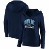Women's Fanatics Branded Navy Tampa Bay Rays Victory Script Crossover Neck Pullover Hoodie -Metaverse shop unnamed file 10629