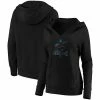 Women's Fanatics Branded Black Miami Marlins Core Team Crossover V-Neck Pullover Hoodie -Metaverse shop unnamed file 10640
