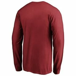 Men's Fanatics Branded Garnet Arizona Coyotes Primary Team Logo Long Sleeve T-Shirt -Metaverse shop unnamed file 10645