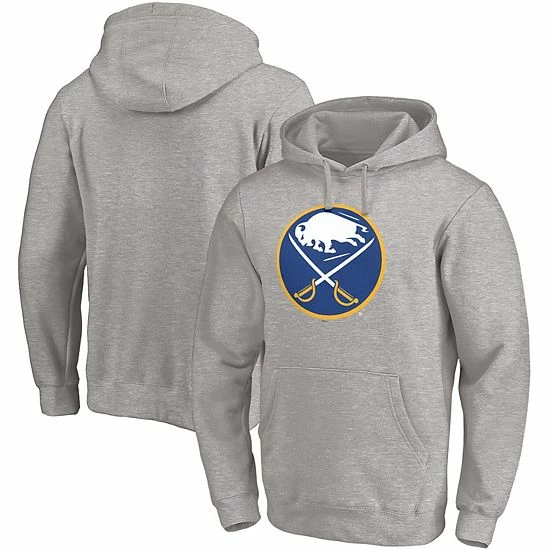 Men's Fanatics Branded Gray Buffalo Sabres Primary Logo Pullover Hoodie Men's Fanatics Branded Gray Buffalo Sabres Primary Logo Pullover Hoodie -Metaverse shop unnamed file 10710