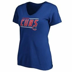 Women's Fanatics Branded Royal Chicago Cubs Plus Size Mascot In Bounds V-Neck T-Shirt 4 Women's Fanatics Branded Royal Chicago Cubs Plus Size Mascot In Bounds V-Neck T-Shirt -Metaverse shop unnamed file 10716
