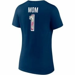 Women's Fanatics Branded Deep Sea Blue Seattle Kraken Team Mother's Day V-Neck T-Shirt -Metaverse shop unnamed file 10747
