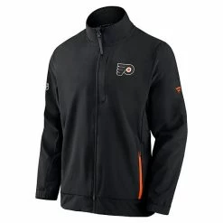 Men's Fanatics Branded Black Philadelphia Flyers Authentic Pro Rink Coaches Full-Zip Jacket -Metaverse shop unnamed file 10777