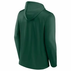 Men's Fanatics Branded Green Miami Hurricanes Ball Carrier Full-Zip Hoodie -Metaverse shop unnamed file 10799