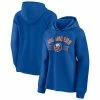 Women's Fanatics Branded Royal New York Islanders Perfect Play Raglan Pullover Hoodie
