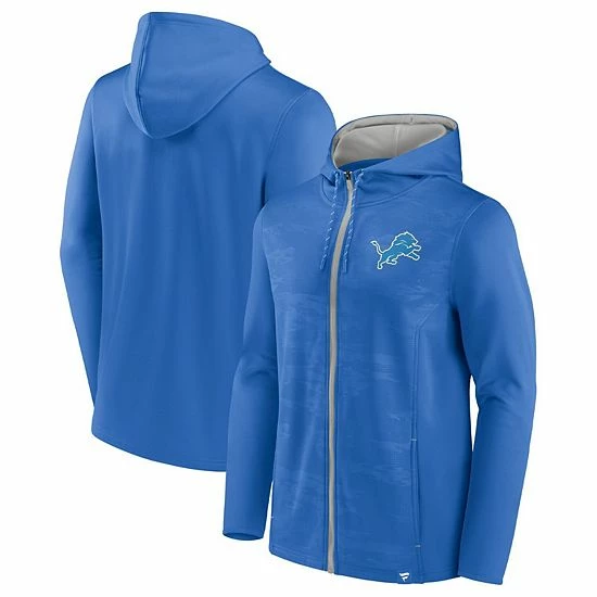 Men's Fanatics Branded Blue/Silver Detroit Lions Ball Carrier Full-Zip Hoodie Men's Fanatics Branded Blue/Silver Detroit Lions Ball Carrier Full-Zip Hoodie -Metaverse shop unnamed file 10809